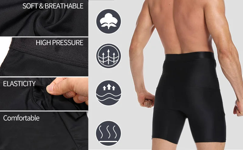 Men Body Shaper Abdomen Slimming Shapewear Male Modeling Belt Belly Shaping Corset Gynecomastia Compression Shirts Faja Hombre